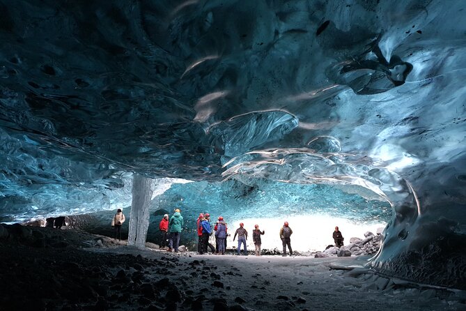 2-Day Blue Ice Cave, Glacier Lagoon and South Coast - Small Group - Day 2: Vík, mossy lava, turf church, then Jokulsárlón and the Blue Ice Cave