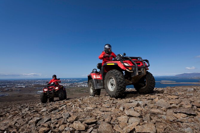 2-Hour ATV Riding Trip: Pickup from Reykjavik (2 persons per ATV) - Stop 1: Hafravatn lake to Reykjavik Peak photo stop