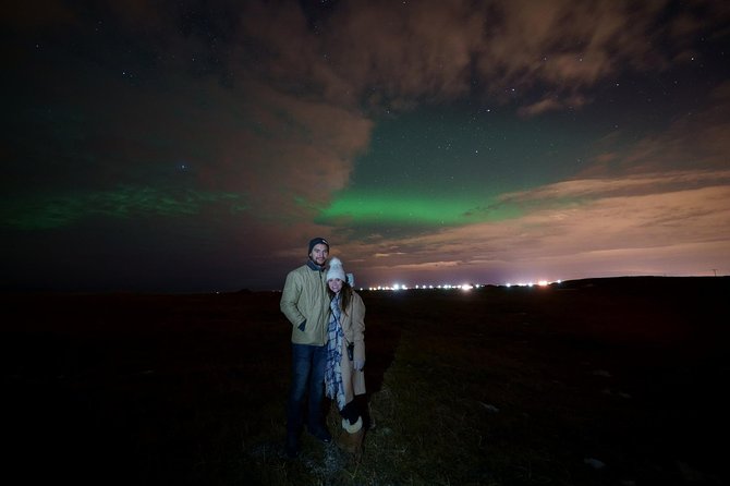 4x4 Reykjavik Northern Lights Tour with Photographer — Aurora RVK - The hunt on the move: finding the best gaps in the clouds