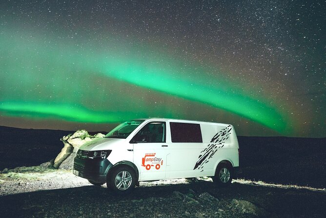 5 Days Self-Drive Tour with Pick Up - Northern Lights Adventure Camper´ Break - South Coast packed day: Vík, Katla ice cave, black sand, and bird cliffs