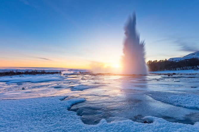7 Day Iceland Ring Road and Snaefellsnes Tour with Accommodation - South Coast power: Þingvellir, Geysir, Gullfoss, and two big waterfall stops