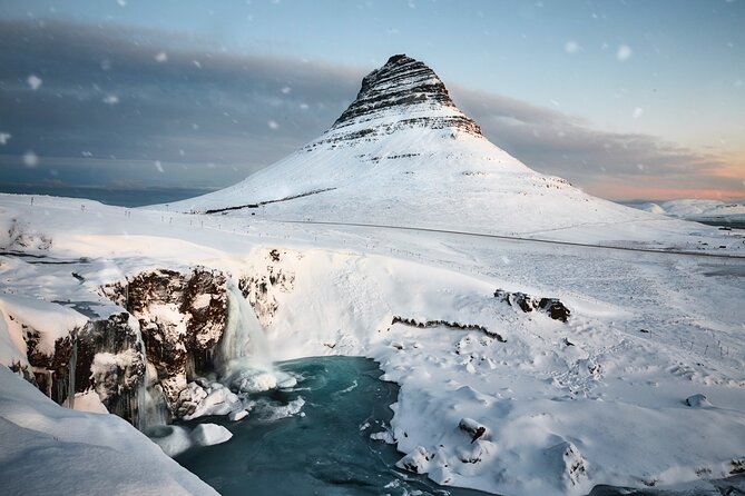 8 Day Winter Circle Tour, Ring Route of Iceland with Snæfellsnes Peninsula - Day 2: Seljalandsfoss behind-the-waterfall views, Skógafoss power, Reynisfjara black sand, and a Sólheimajökull glacier hike into Vík