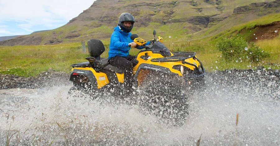 ATV & Helicopter combination tour From Reykajvik - The van transfer: shifting gears without wasting time