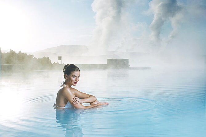 Blue Lagoon Admission Including Return Transfers from Reykjavik - Inside the lagoon: bars, masks, saunas, and the quiet zone