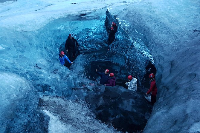 Crystal Blue Ice Cave Adventure - Crystal Blue Ice Caves: Vatnajökull is the star