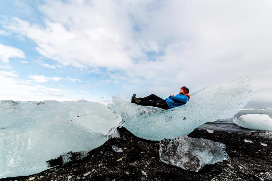 From Reykjavík: 2-Day South Coast Adventure - Reynisfjara black sand beach and its dramatic rock scenery