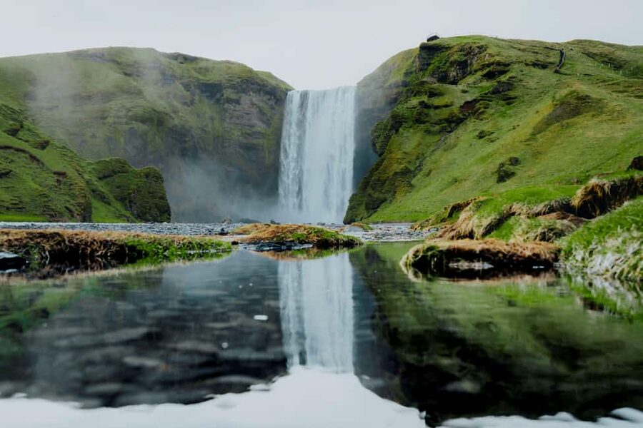 From Reykjavík: 2-Day South Coast Adventure - Seljalandsfoss: walking behind the waterfall