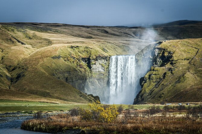 From Reykjavik: Glacier Hike, South Coast and Waterfalls Day Trip - Reynisfjara black sand beach: basalt columns and sagas, with big-wave respect