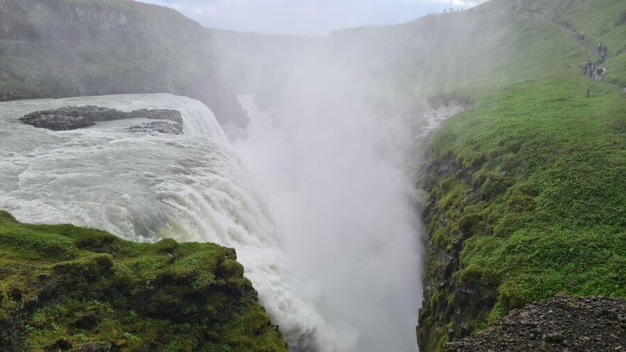 From Reykjavík: Golden Circle Route & Hvammsvik Hot Spring - Gullfoss Waterfall: Where Mist Can Turn Into Rainbows