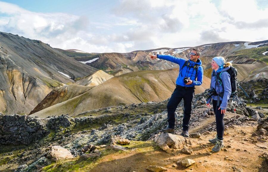 From Reykjavík: Landmannalaugar Day Hike - Colorful rhyolite trails: Laugahraun, Vondugil Canyon, and Brennisteinsalda