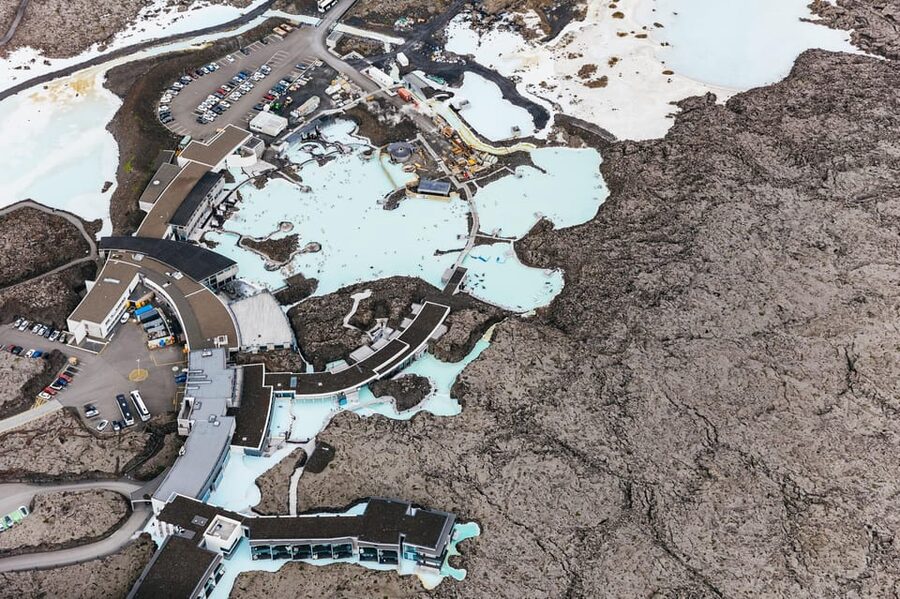 From Reykjavik: New Volcanic Area Helicopter Tour - Stop-by-stop flight route: Litli Hrutur, Geldingadalir, Fagradalsfjall, and Grindavík