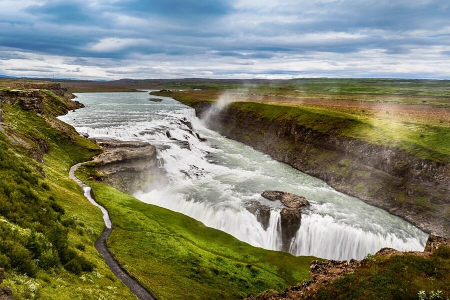 From Reykjavik Port: Golden Circle Shore Excursion - Geysir geothermal area: active geyser power up close