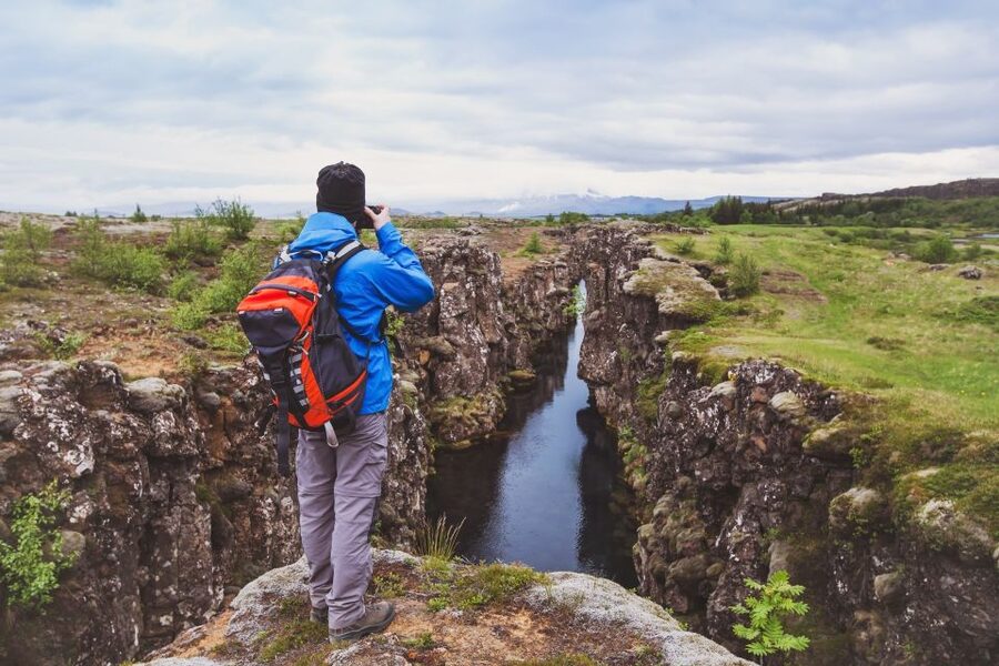 From Reykjavik Port: Golden Circle Shore Excursion - Gullfoss Waterfall: the moment the glacial river turns theatrical
