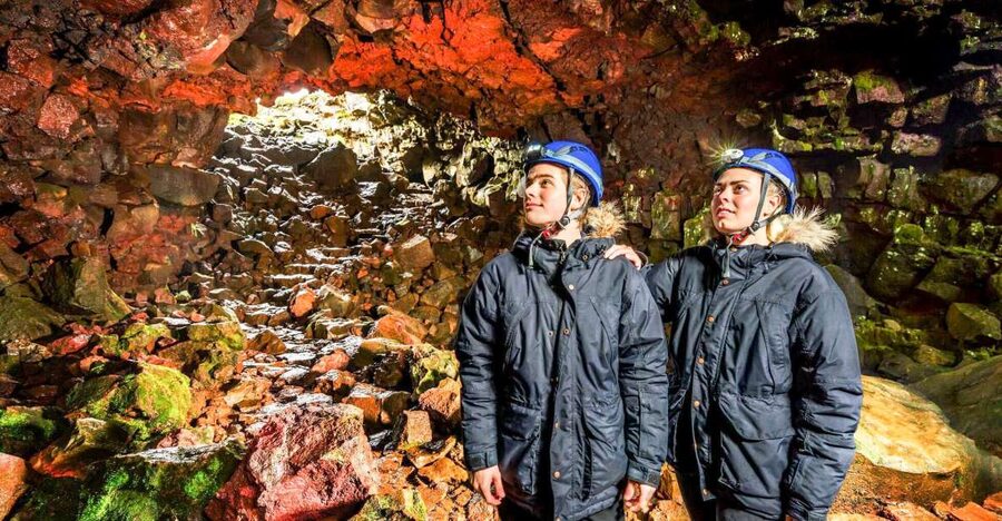 From Reykjavik: Raufarhólshellir Lava Tunnel by Bus - Getting Suited Up: Helmet, Flashlight, and Real Cave Conditions