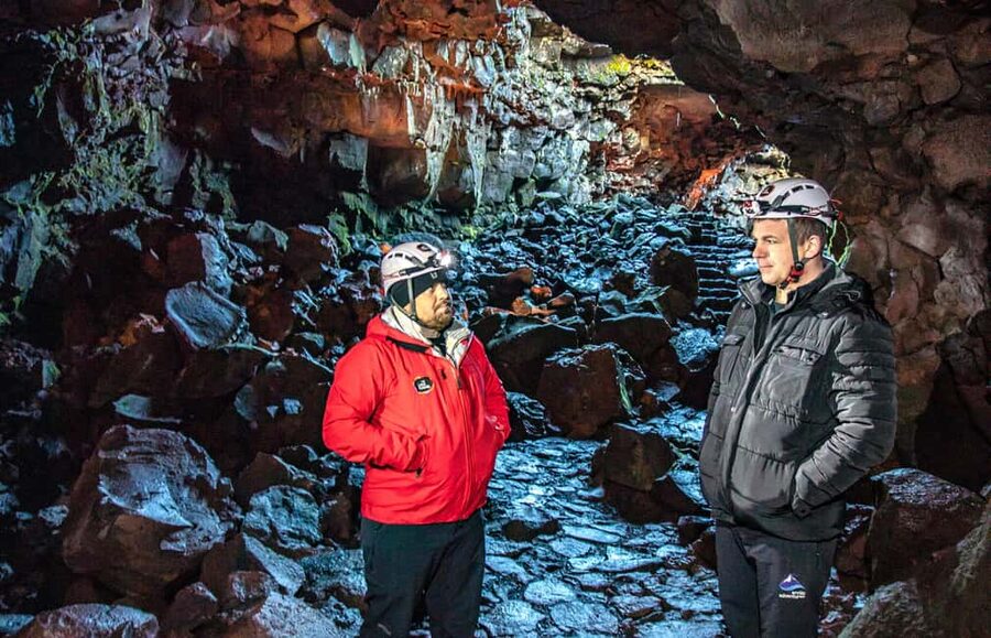 From Reykjavik: Raufarhólshellir Lava Tunnel Tour - Inside the Cave: Formations, Icicles, and the Lights-Out Moment