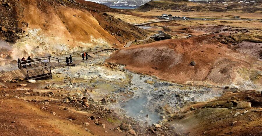From Reykjavik: Reykjanes Geopark Tour & Airport Transfer - Reykjanes Geopark: where Iceland’s forces show up in plain sight