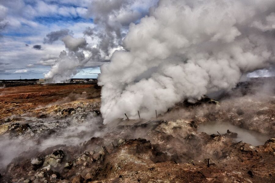 From Reykjavik: Reykjanes Geopark Tour & Airport Transfer - Reykjanesviti lighthouse and coastal bird cliffs