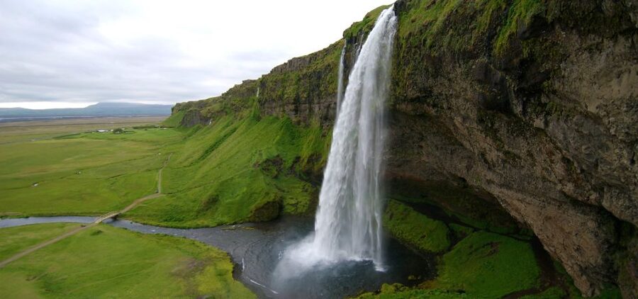 From Reykjavik: South Coast, Plane Wreck, & Beach ATV Tour - Skógafoss and Seljalandsfoss: two waterfalls, two different moods