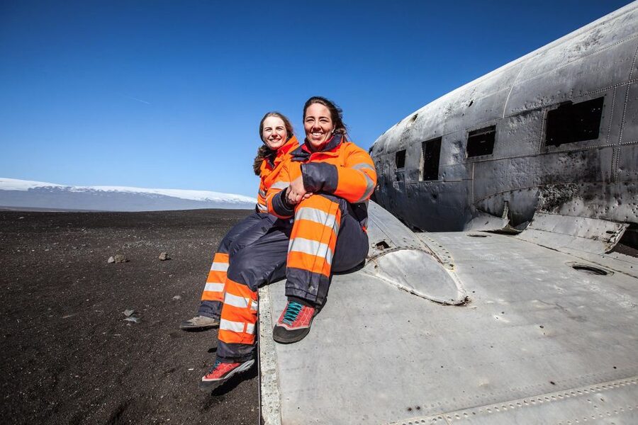 From Reykjavik: South Coast, Plane Wreck, & Beach ATV Tour - Adventure Ground gear-up: cover-alls, helmets, and what you should wear