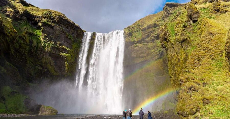 From Reykjavik: South Coast Tour & DC-3 Plane Wreck - Skógafoss to Seljalandsfoss: Two Waterfalls, Two Very Different Moods