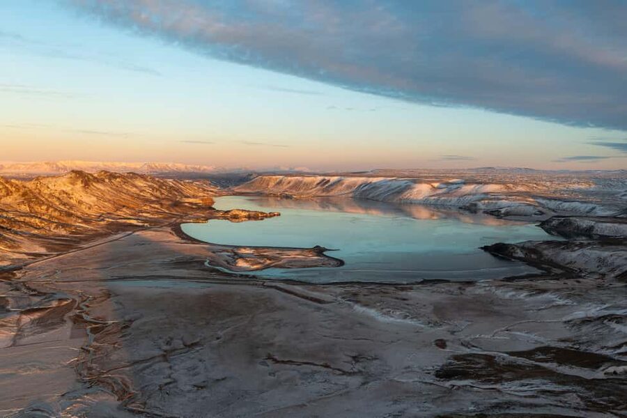 From Reykjavik: Volcanic Peninsula & Grindavik Minibus Tour - Grænavatn Green Lake: A Crater Lake That Looks Like It’s Edited