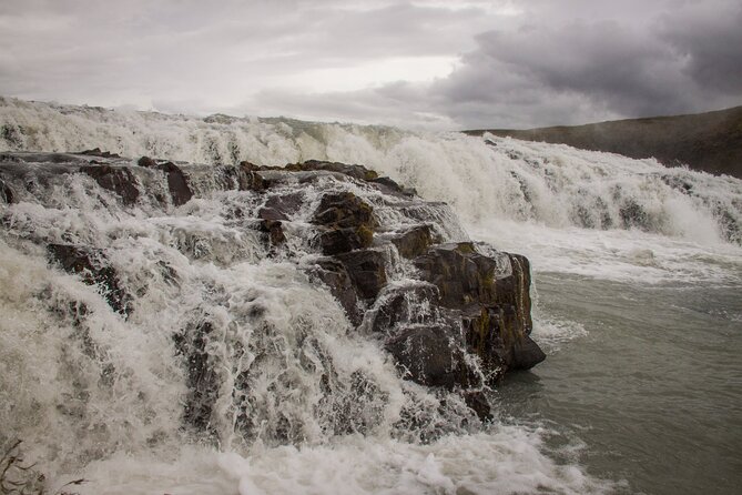 Full Day Golden Circle - Guided Tour - Gullfoss Waterfall: the 32-meter drop and a conservation fight