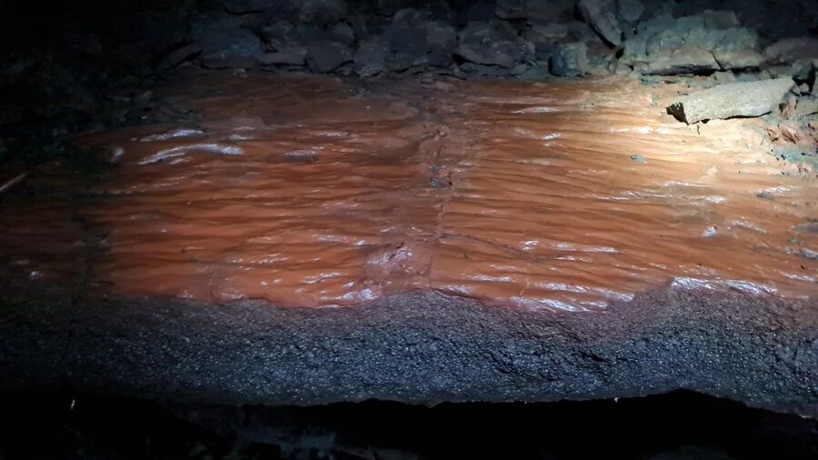 Geological Lava Tunnel Adventure - Arnarker Cave - Inside the cave: gear-up reality and terrain you should expect