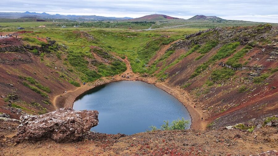 German-Speaking Golden Circle Small Group Tour from Reykjavík - Shore Excursion - Kerið crater: included entry and the short walk that makes it click