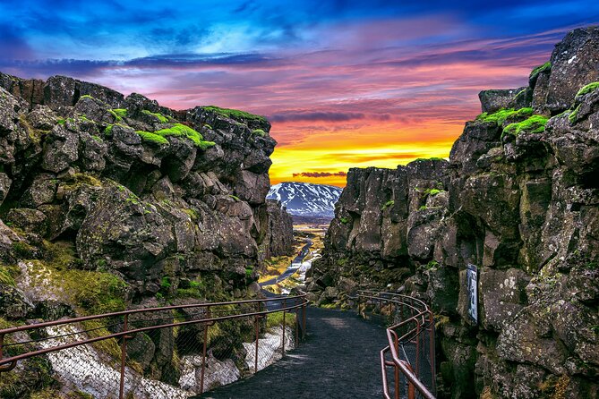 Golden Circle Iceland: Full-Day Guided Tour from Reykjavik - Stop 2: Gullfoss Waterfall and Its Two-Level Punch