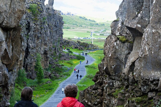 Golden Circle Private Tour with Kerid & Faxi Waterfall: Reykjavik - Geysir and Strokkur: Steam, Color, and Quick Eruptions
