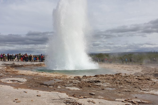 Golden Circle - Puffin Travel Private tour - Gullfoss: why the waterfall earns the name Golden Falls