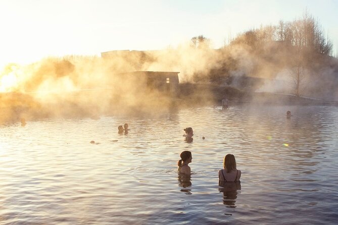 Golden Circle, Secret Lagoon & Friðheimar (Small Group) - Gamla Laugin Secret Lagoon: the relaxing swim at 38–40°C