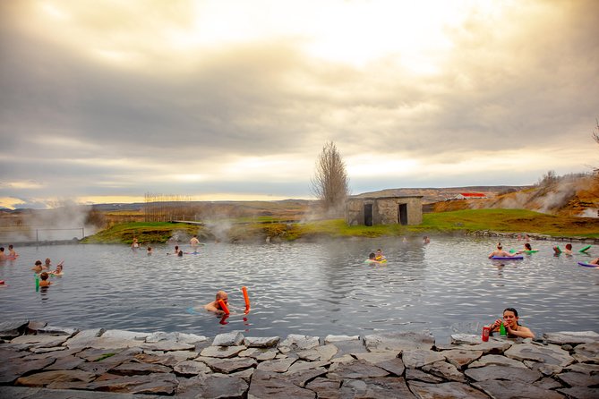 Golden Circle, Secret Lagoon & Kerið Small Group Tour - Kerið Crater: The Blue Lake in Red Volcanic Rock