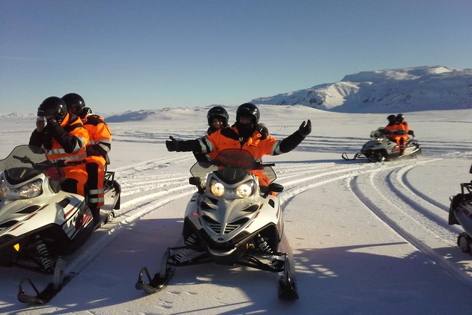 Golden Circle Super Jeep Adventure with Snowmobiling on Glacier - How the day flows: Reykjavik to Langjökull and back