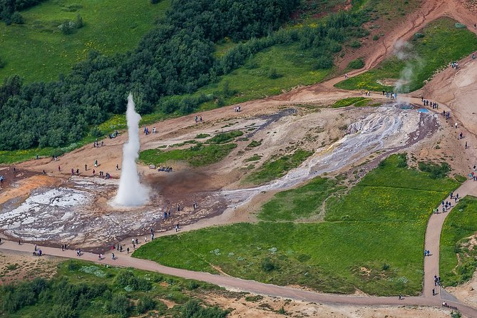 Golden Circle Super-Jeep Tour and Snowmobiling from Reykjavik - Gullfoss Waterfall: 30 minutes of spray, sound, and scale