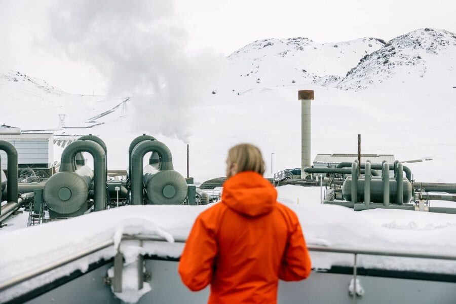 Hellisheiði Geothermal Exhibition: Entry and Audio Tour - What You See: Viewing Platforms in an Active Energy Setting