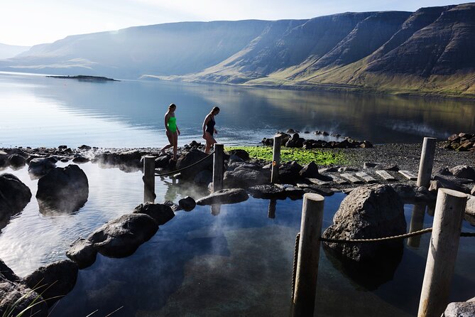 Hvammsvík Hot Springs Admission Ticket - Trails, Wildlife, and Hidden Waterfall Potential (Without Overpromising)