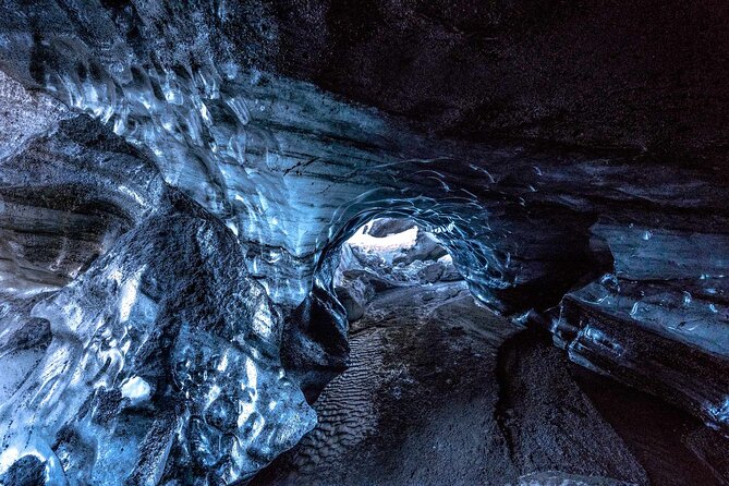 Ice Cave Katla, South Coast Waterfalls & Black Sand Beach Private - Stop 2 Katla ice cave: gear, crampons, and guided timing