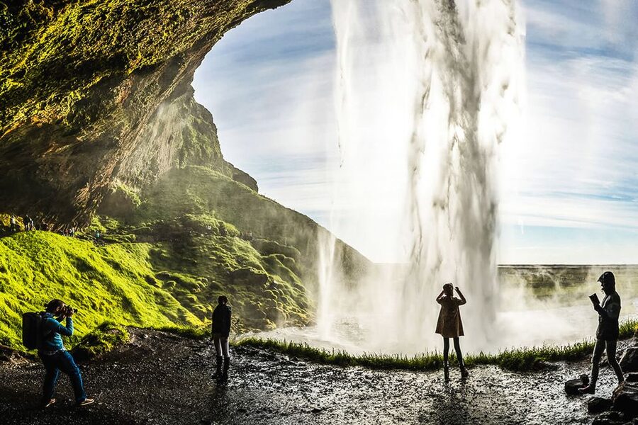 Iceland: Full-Day South Coast, Black Beach & Waterfalls Tour - Sólheimajökull photo stop: glacier views with a quick, scenic payoff