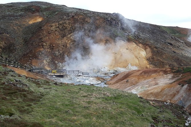 Lava, Craters and Hot Springs Private Tour - Brimketill: a wave-shaped lava formation that looks like it’s still moving