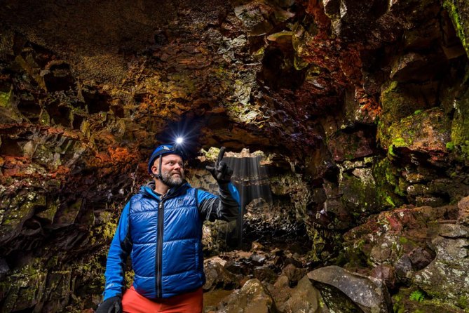 Lava Tunnel Tour Including Transfers from Reykjavik - The Light Shows Underground: Stalactites, Colored Minerals, and a Dark Moment