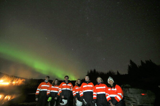 Northern Lights ATV Quad Adventure from Reykjavik - The Hafravatn and Mount Hafrafell aurora plan