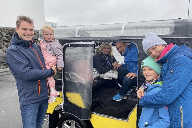 Private Reykjavík Tuk Tuk – City Highlights Tour - Perlan Option: Glass Dome Views on Hot Water Tanks