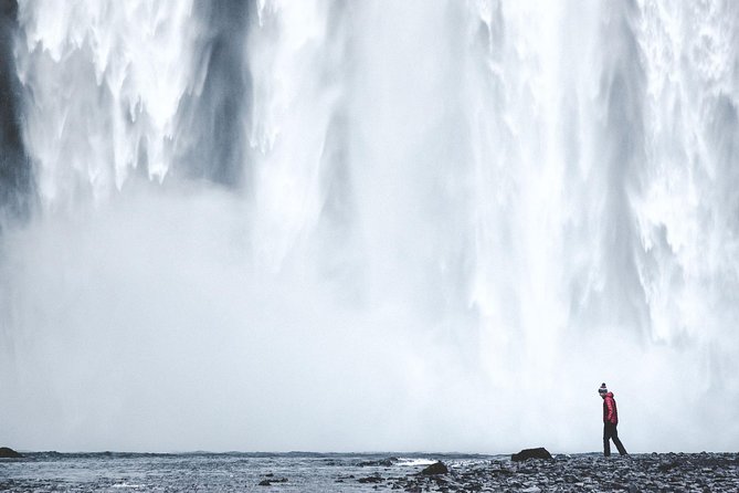 Private South Coast Fire and Ice: Glacier viewpoint & Lava Show - Skogafoss: a waterfall that’s worth the short stop