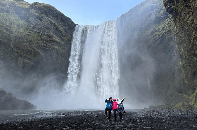 Private South Coast tour - Reynisfjara black sand beach: basalt columns and Reynisdrangar sea stacks