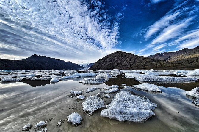 Private Tour Höfn: Jokulsárlón , Diamond Beach, Secret Glacier - Stop 2: a quieter Vatnajökull glacier outlet stop