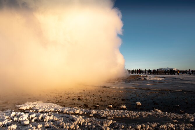 Private Visit Golden Circle Essentials - Gullfoss: 30 meters of waterfall drama in two drops