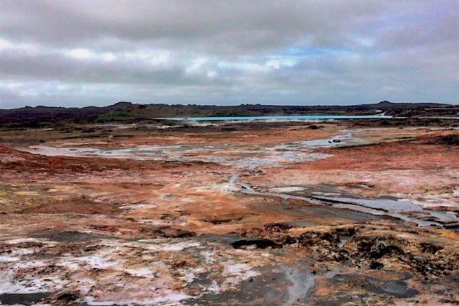 Reykjanes Peninsula & Blue Lagoon (Premium Admission Included) - Seltún Geothermal Area: Where sulfur makes color you can smell