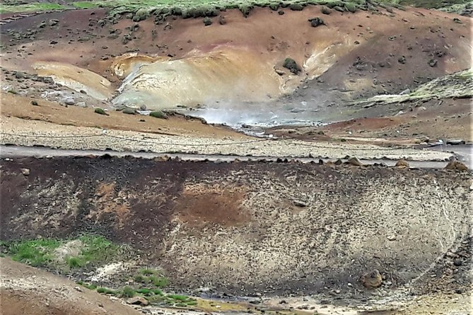 Reykjanes peninsula- Geopark and much more. Private tour - Stop 4: Gunnuhver Hot Springs—mud pools, steam vents, and the ghost Gunna