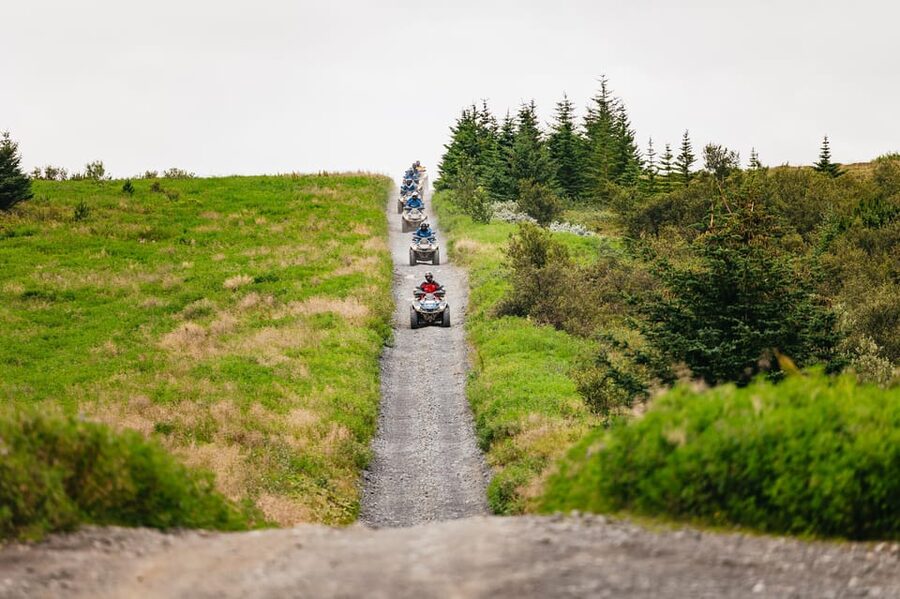 Reykjavik: Countryside Guided ATV Tour with Transfers - The return ride: adrenaline winding down back to base